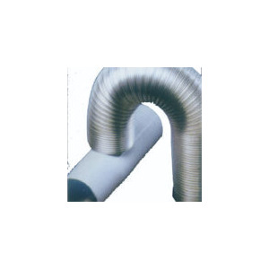 TUBO ALUMINIO FLEX BCO 100 mm. M