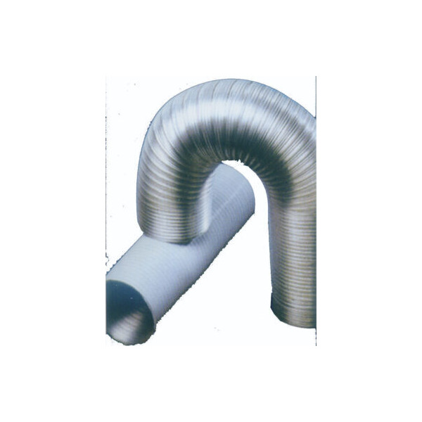 TUBO ALUMINIO FLEX BCO 100 mm. M