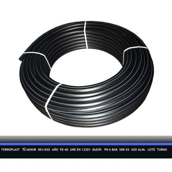 TUBO POLIET PE-40 32x10 AT M (R/100)