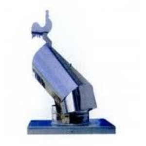 DEFLECTOR VELETA INOX. 100 MM.