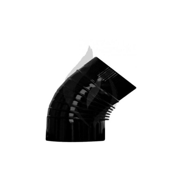 CODO VITRIF NEGRO 110x45º EXOJO