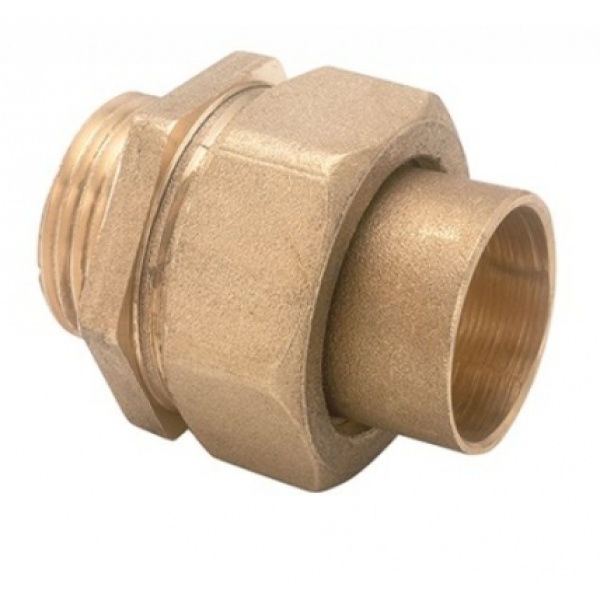 ENLACE RACORD M-H 341º Cu 22 x 1