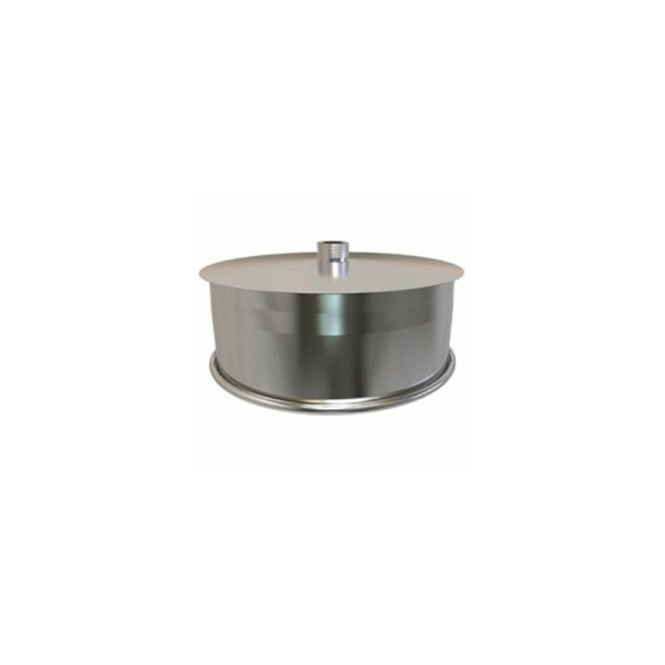 TAPA INOX D/P 125 C/DREN KWTD12