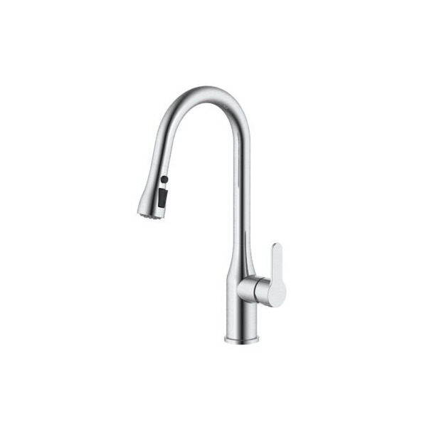 MONOMANDO FREGADERO INOX C/EXTRAIBLE F/INST TRAZO