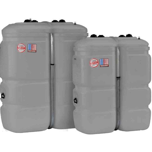 DEPOSITO GAS-OIL C/CUBETO PVC-1500