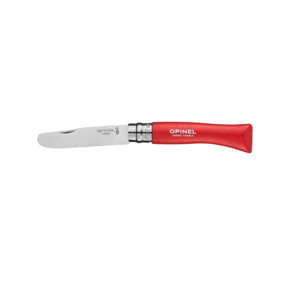 NAVAJA Nº7 PTA RED INOX 8CM 001698 OPINE