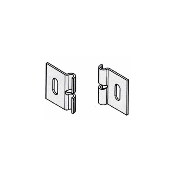 ACCESORIOS FIJACION PANEL-MURETE INOX