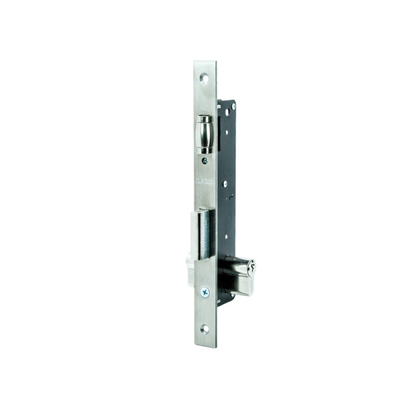 CERRADURA EMBUTIR 2416-25 INOX ROD+PAL ILARGI