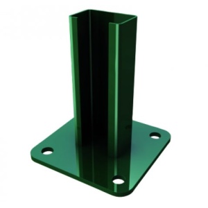 BASE POSTE P/TUBO 48 VERDE