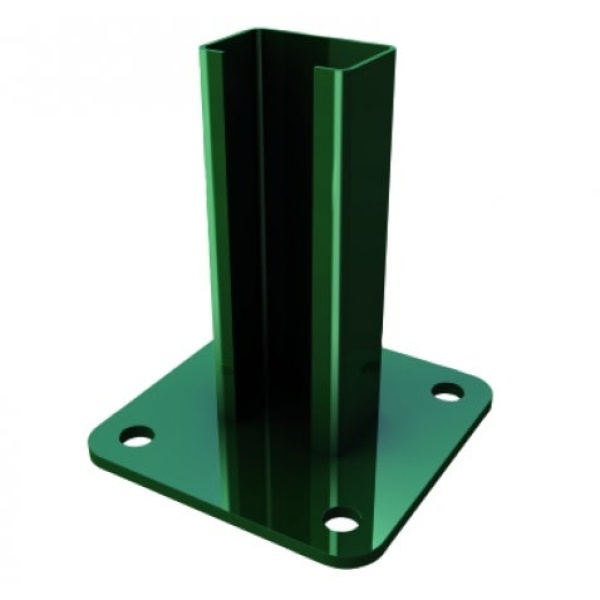 BASE POSTE P/TUBO 48 VERDE