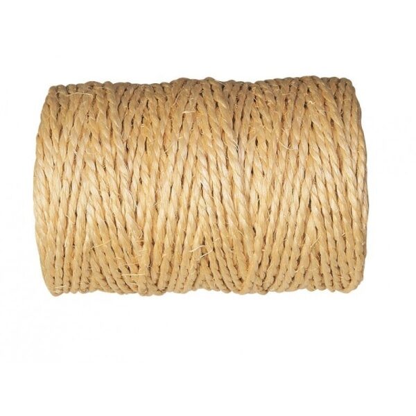 CUERDA SISAL 2 CABOS 750GRS BOBINA