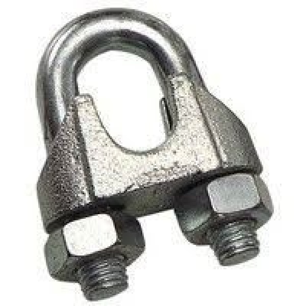 SUJETACABLES GALVANIZADO 03-04mm