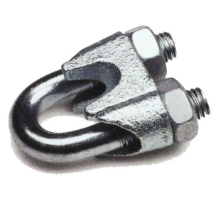 SUJETACABLES GALVANIZADO 06mm