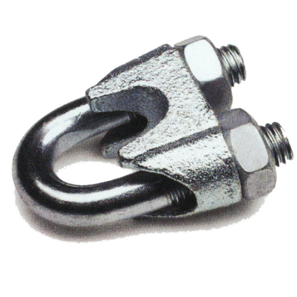 SUJETACABLES GALVANIZADO 24mm