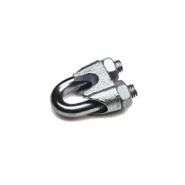 SUJETACABLES GALVANIZADO 12mm