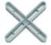 CRUCETA BOLSA 200 UDS 4 MM