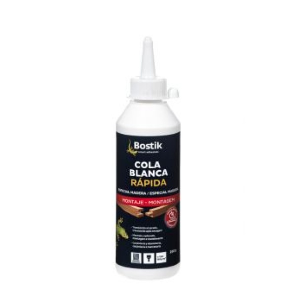 COLA BCA RAPIDA BIBERON 250G BOSTIK