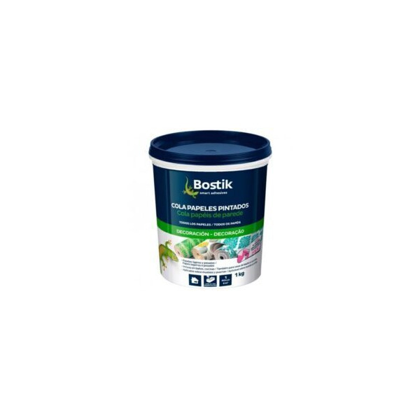 COLA PAPEL PINTADO 1 KGS BOSTIK