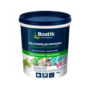 COLA PAPEL PINTADO 1 KGS BOSTIK