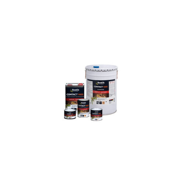 COLA CONTACTO BOSTIK 1 L BOTE 1465 AMBAR