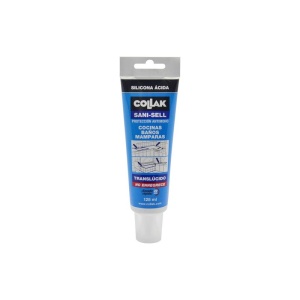 SILICONA TRANSP TUBO 125 ML COLLAK