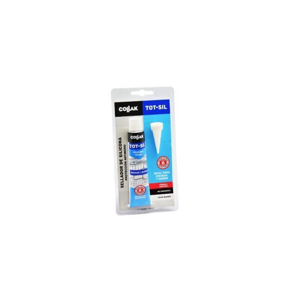 SILICONA ACIDA TOT-SIL BCO 50 ML COLLAK