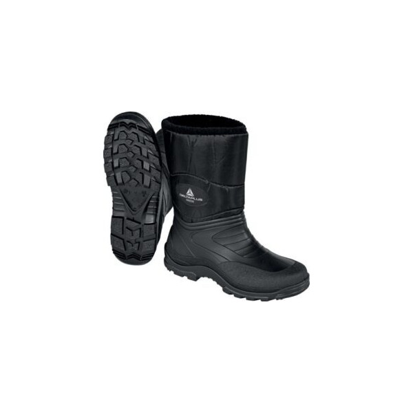 BOTA FREEZE PVC FORRADA NEGRO 38 DELTAPLUS