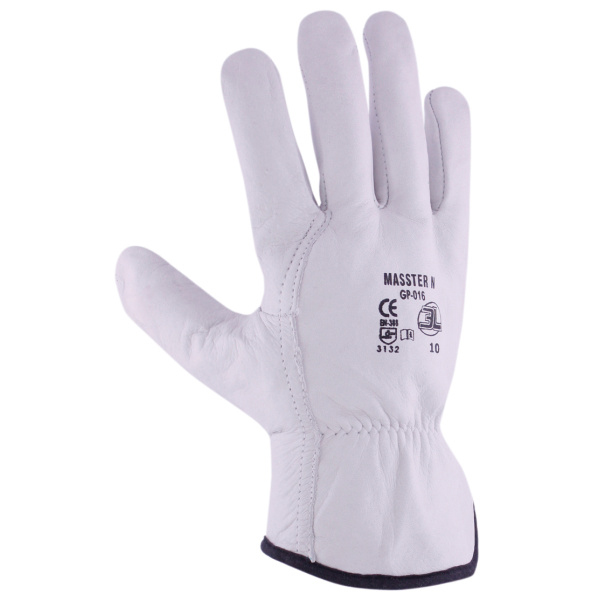 GUANTE CUERO GP-016N T-07 3L