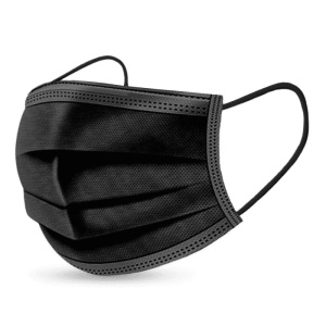MASCARILLA QUIRURGICA NEGRA