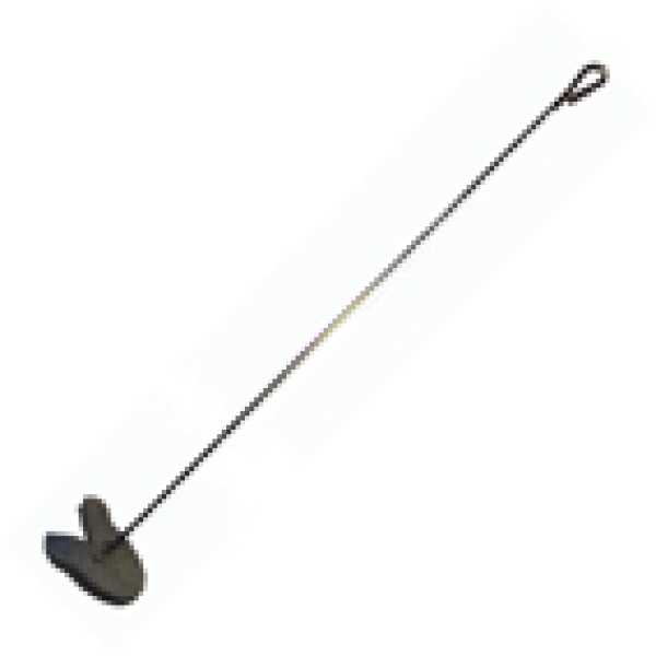 VARILLA C/PLATO DURMIENTE BIC. 0