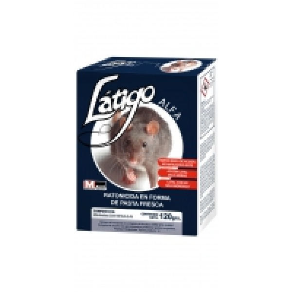 RATONICIDA LATIGO ALFA 120 GR