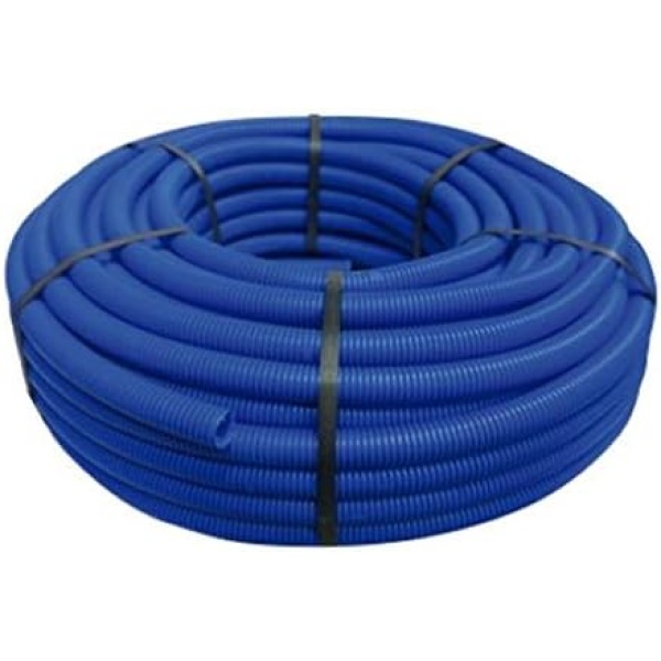 TUBO CORRUGADO AZUL 23 MM. M