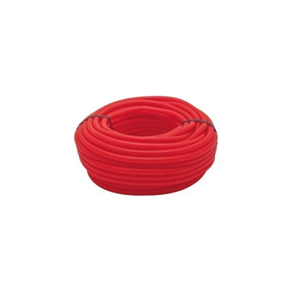 TUBO CORRUGADO ROJO 23 MM. M