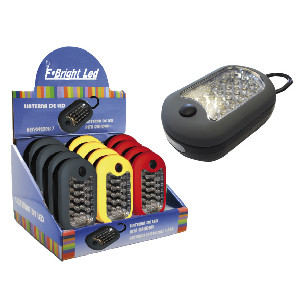 LINTERNA LED 24+3 2423087(EXP 12)