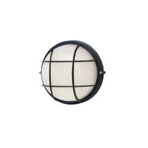 APLIQUE REDONDO 60 W NEGRO 2007199-N