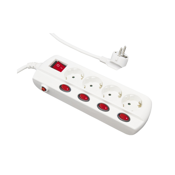 REGLETA 4 T/T INTERR/IND BCA 1002661