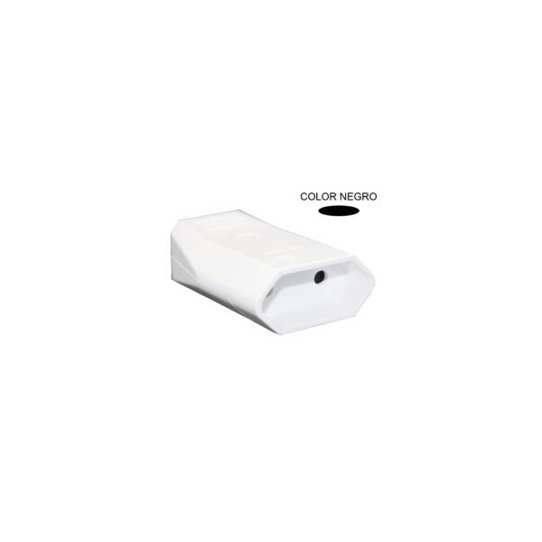 BASE PLANA NEGRA 10A 250V 1000405-N