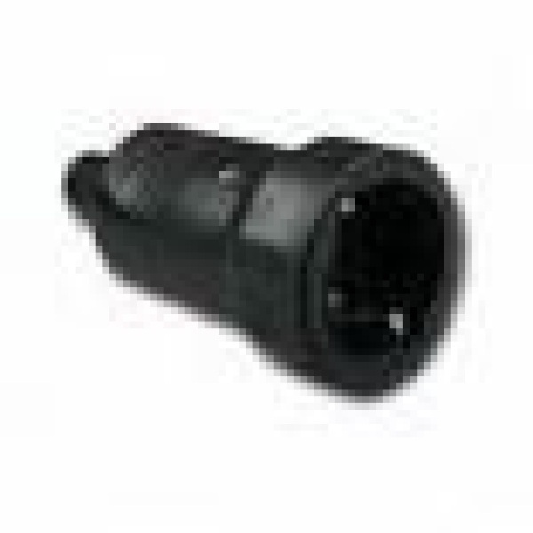 BASE MOVIL SCHUKO PVC NEGRA 60702