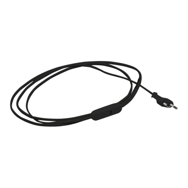 INTERRUPTOR+CLAVIJA NEGRO 0901205N