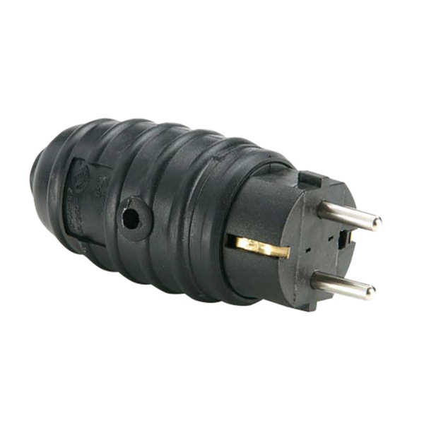 CLAVIJA T/T GOMA NEGRA 16A 1100151N