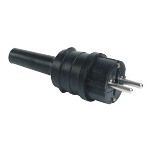 CLAVIJA T/T GOMA IP44 NEGRA 1100150