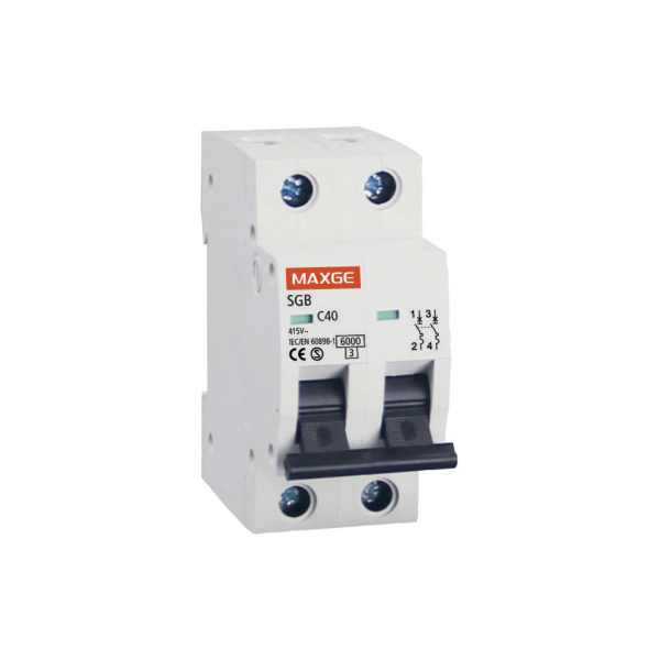 INTERRUPTOR AUT 2 POLOS 40A 8300014
