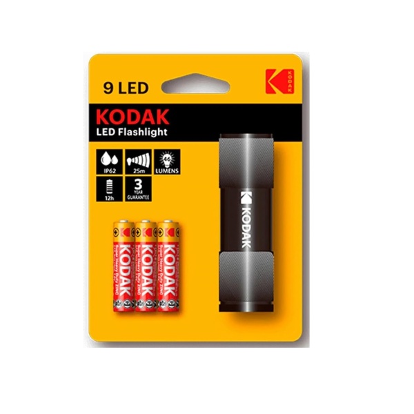 KODAK LINTERNA 9LED+3XAAA NGR 12446