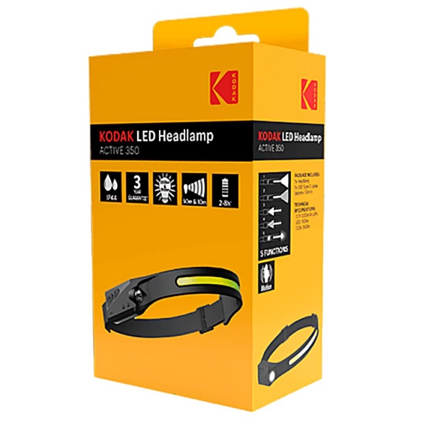 KODAK LINTERNA FRONTAL LED HEADLAMPA 350 8157