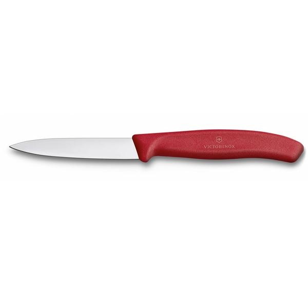 CUCHILLO VERDURAS 8CM 6.7601 ROJO