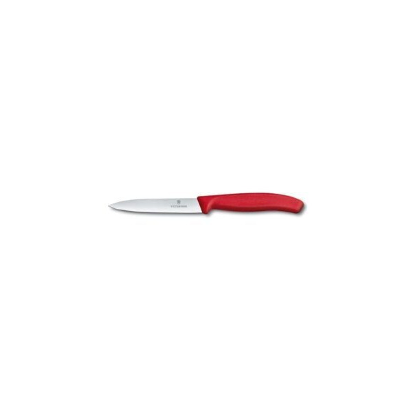CUCHILLO VERDURAS 10CM 6.7701 ROJO