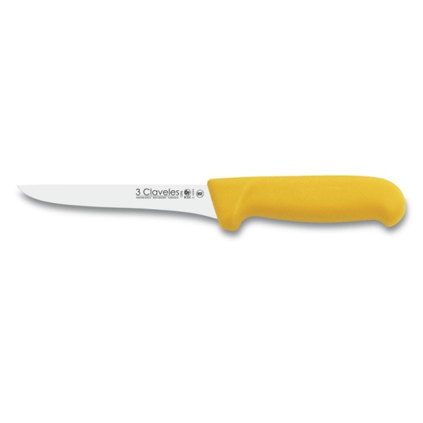 CUCHILLO DESHUESAR AMARILLO 15CM 1396 3C