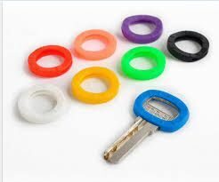 ANILLA P/LLAVES PLASTICO SURTIDAS