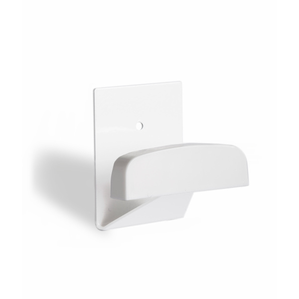 PERCHA PLAST. ADH. INOX BL P3003L