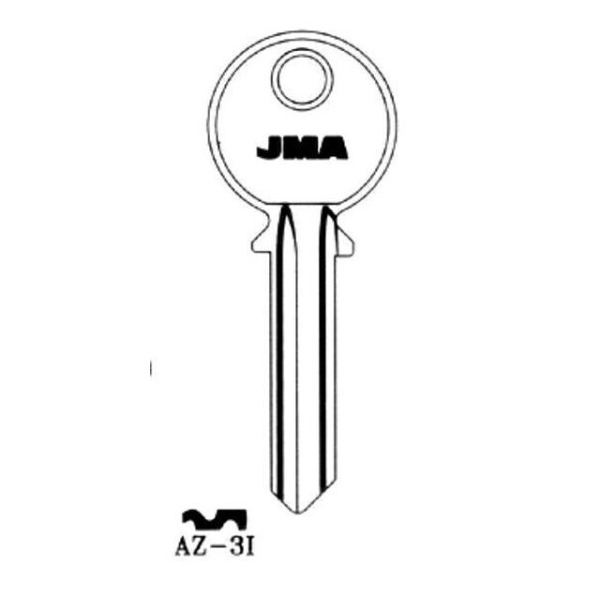 LLAVE BRUTO  B  AZ-3I